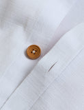 Pure cotton button panel bedding set - British product