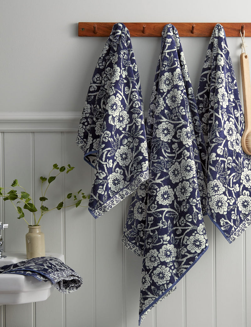 Burleigh X Bedeck Of Belfast Calico Floral Towel, imported from the UK