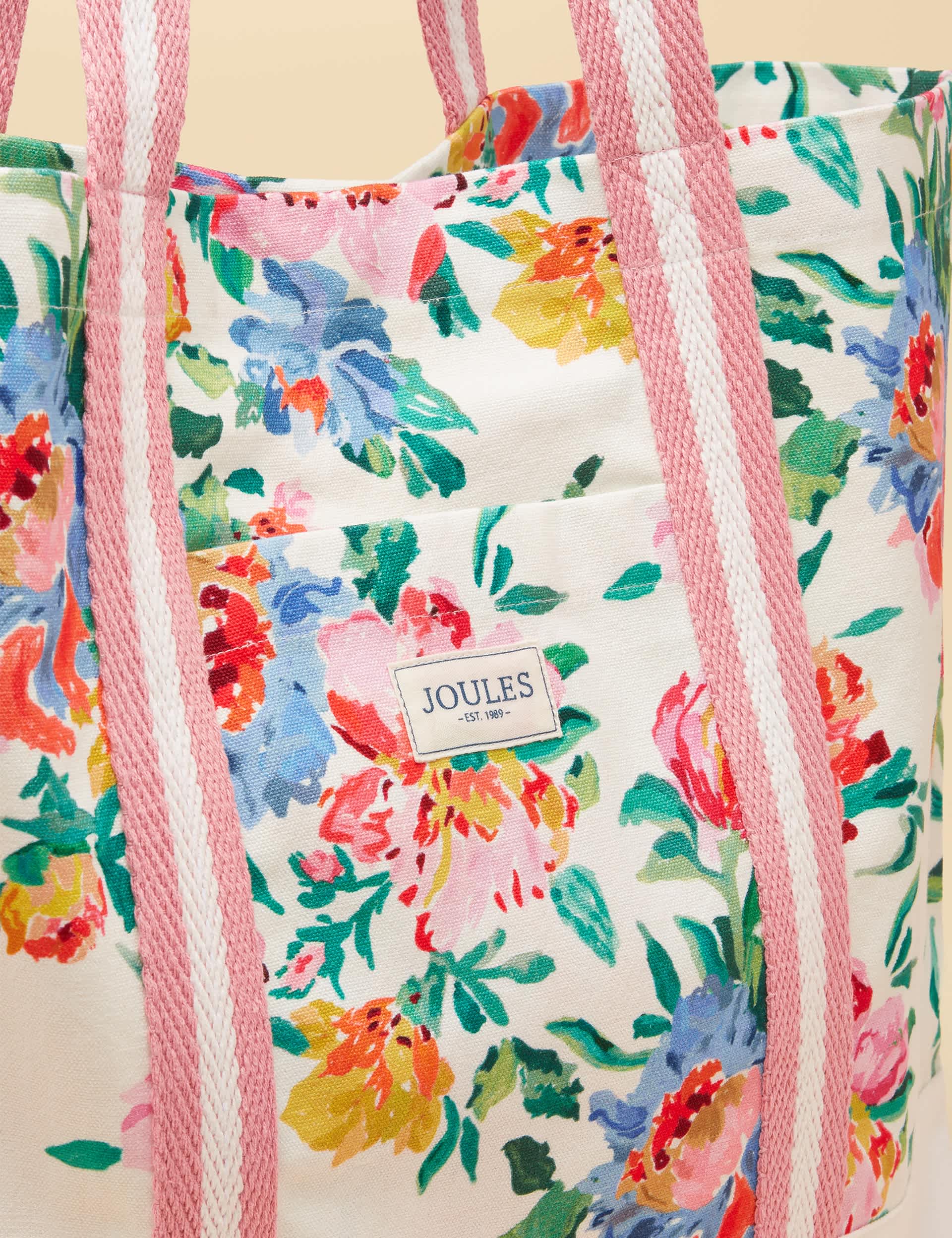 Joules ditsy floral tote bag, imported from the UK