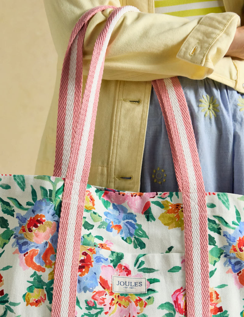 Joules ditsy floral tote bag, imported from the UK