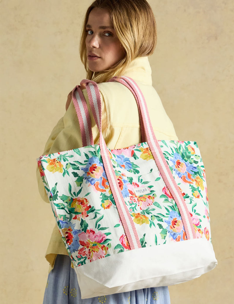 Joules ditsy floral tote bag, imported from the UK