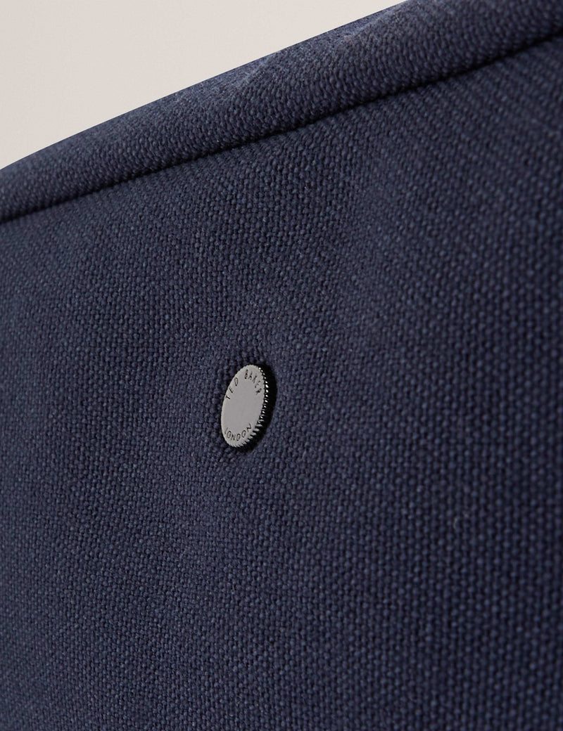 Ted Baker canvas stud detail washbag (British brand)