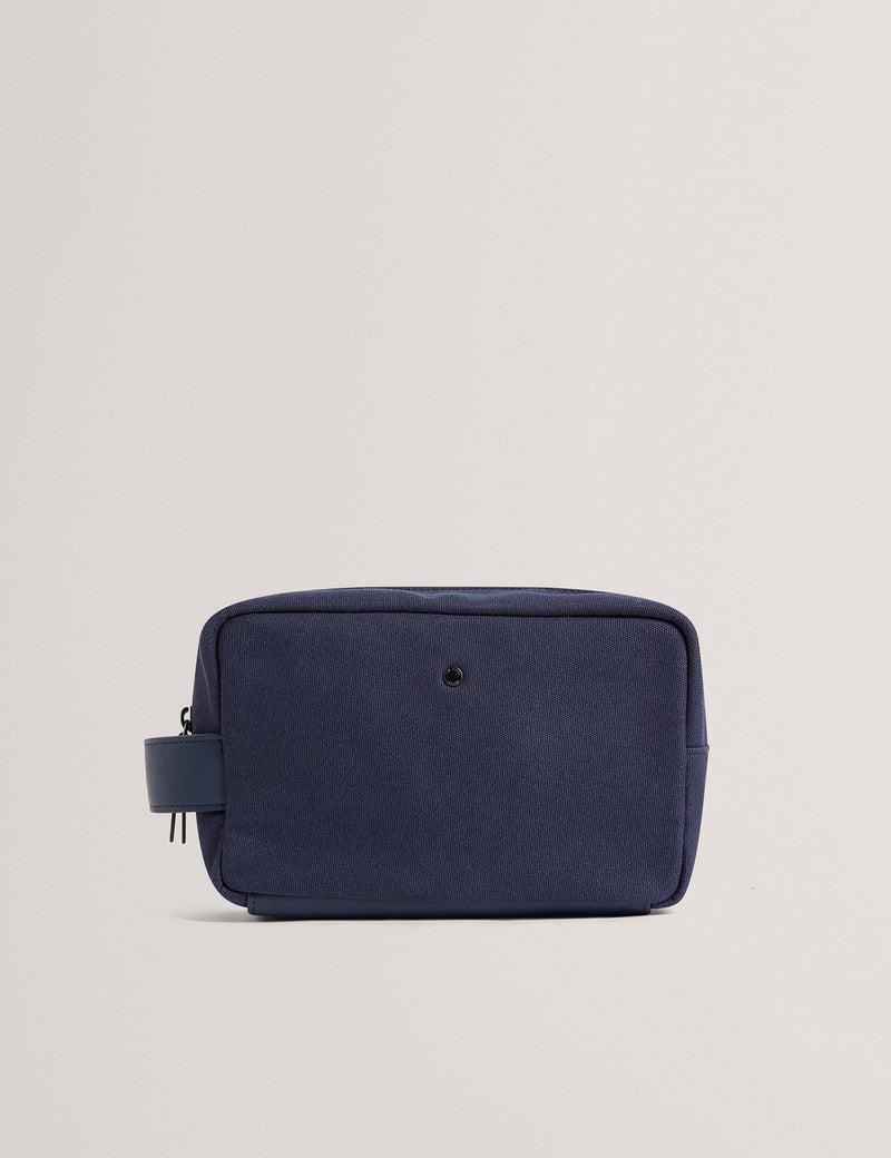 Ted Baker canvas stud detail washbag (British brand)