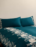 Pure cotton celandine embroidered bedding set, imported from the UK