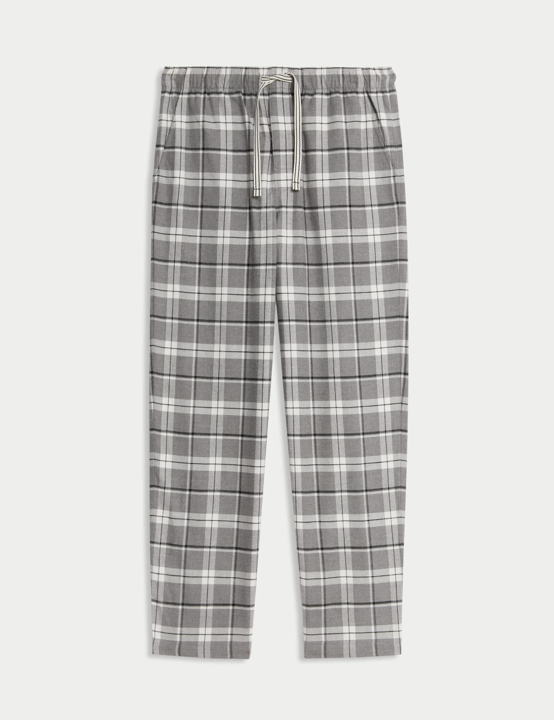 M&S checked loungewear bottoms, imported from the UK