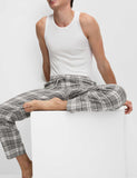 M&S checked loungewear bottoms, imported from the UK