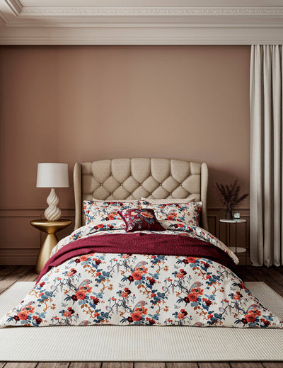 M&S Pure Cotton Chinoiserie Charm Bedding Set- Buy online at McGrocer