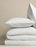 Pure cotton coastal broderie bedding set - British product