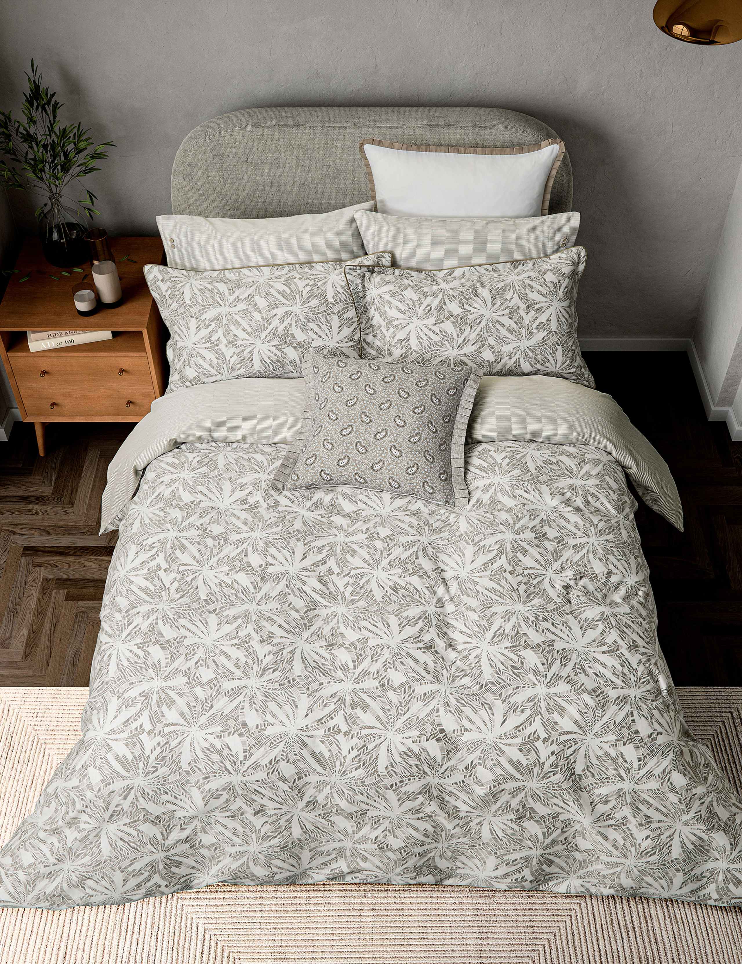 Bedeck of Belfast Pure Cotton Cora Bedding Set, imported from the UK