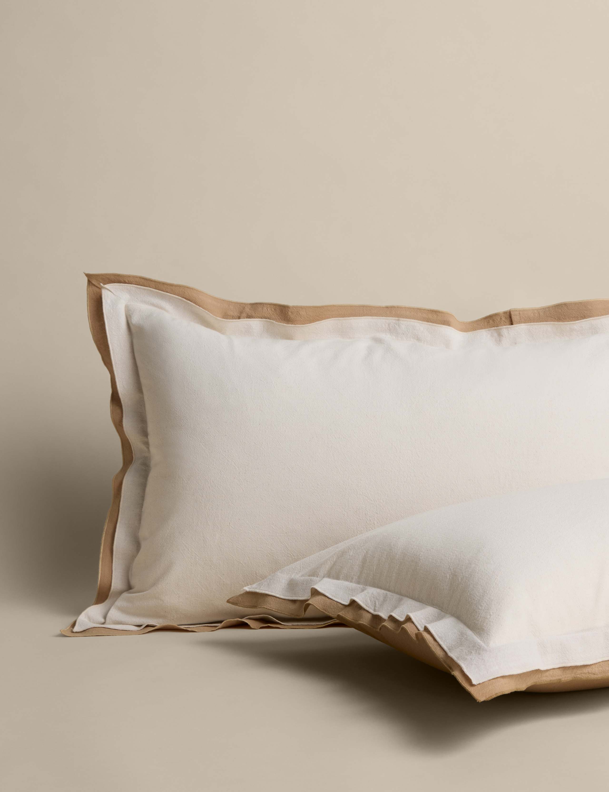 Pure cotton crepe contrast bedding set (British brand)