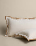 Pure cotton crepe contrast bedding set (British brand)