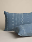 Pure cotton cross-stitch jacquard bedding set (British brand)