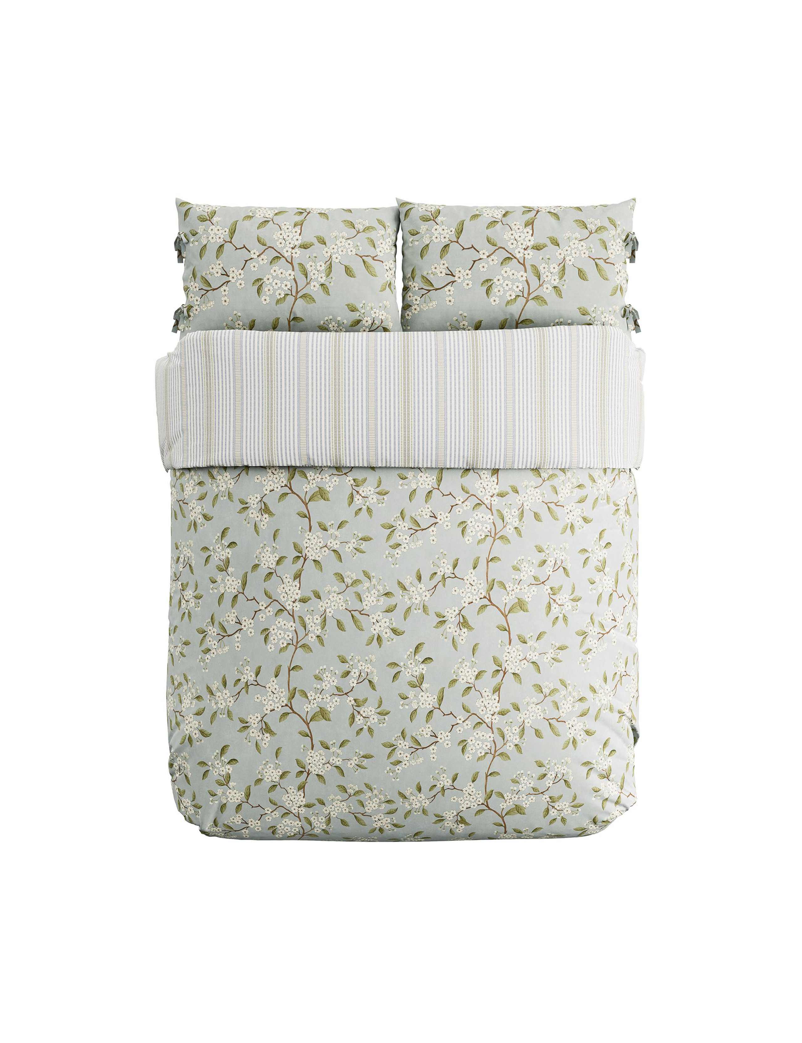 Sanderson damson blossom bedding set, UK version