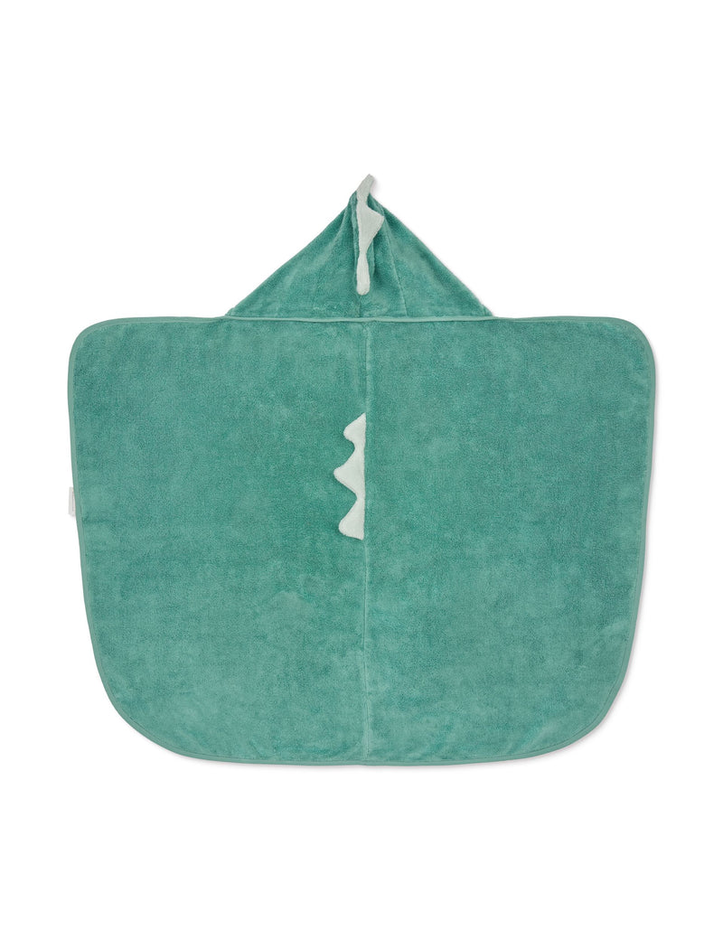 MORI dinosaur hooded toddler towel - British product