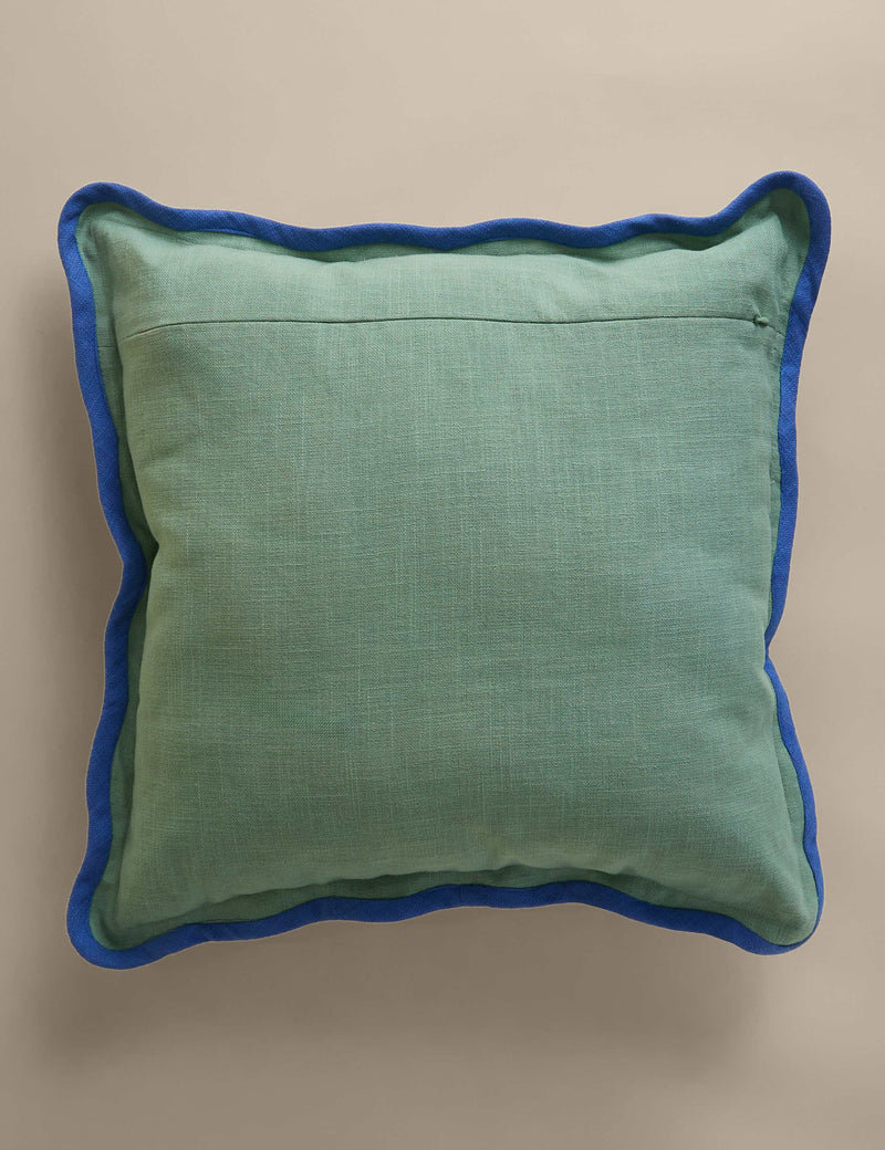 Dolce Vita bird design outdoor cushion 50x50cm, imported from the UK