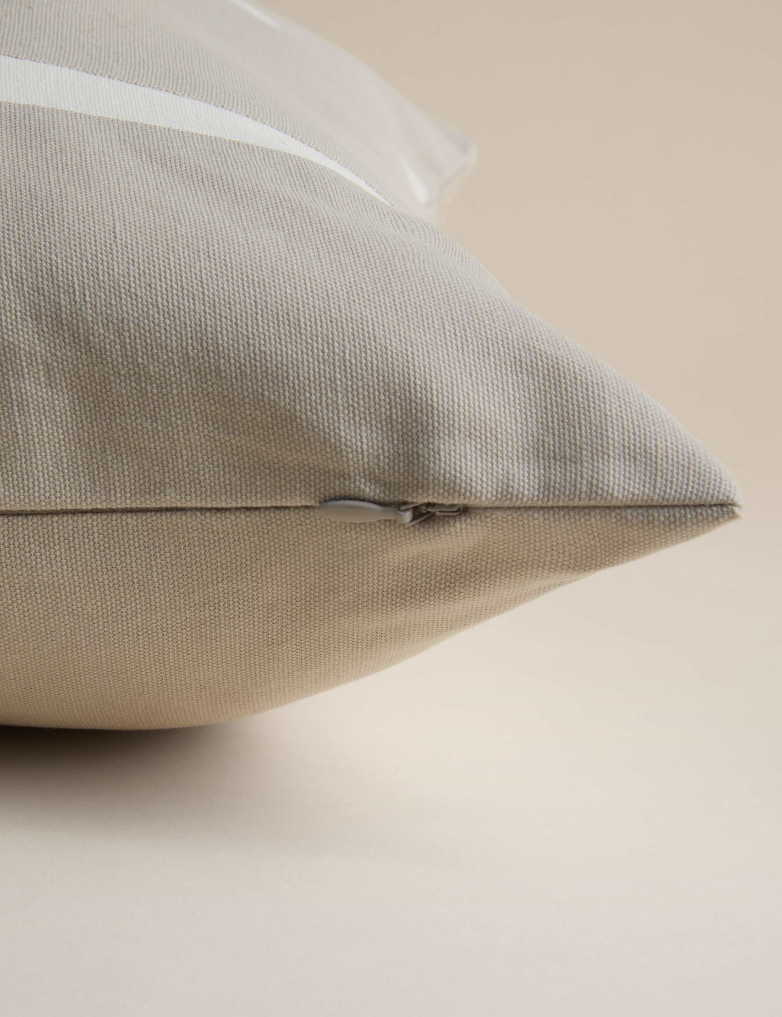 M&S double stripe cushion 45cm, imported from the UK