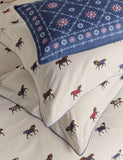 Pure cotton dressage horses bedding set, imported from the UK