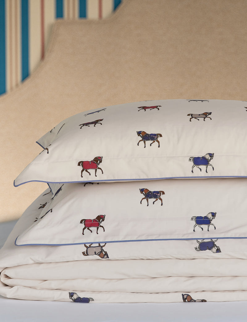 Pure cotton dressage horses bedding set, imported from the UK