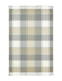 Laura Ashley pure cotton checked throw 150x200cm (British brand)
