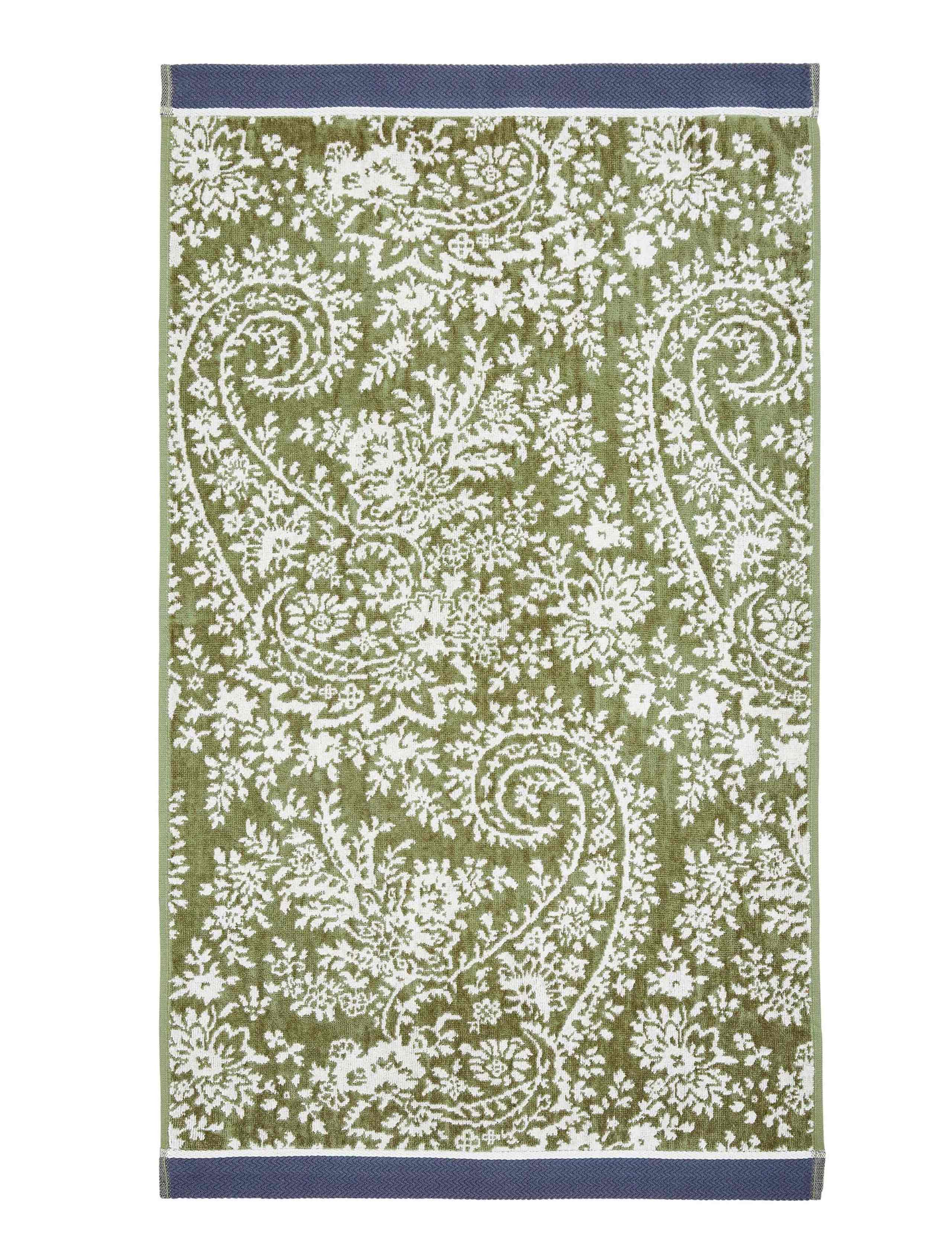 Bedeck of Belfast pure cotton paisley towel (British brand)