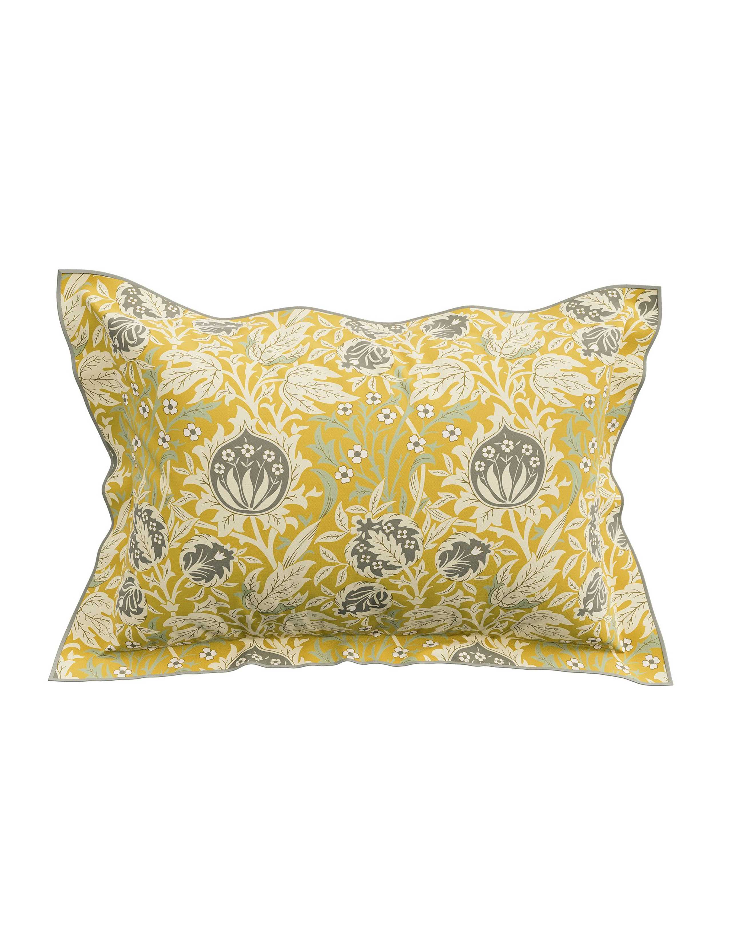 Morris & Co Elmcote sunflower bedding set, imported from the UK