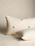 Pure cotton embroidered flower bedding set, imported from the UK