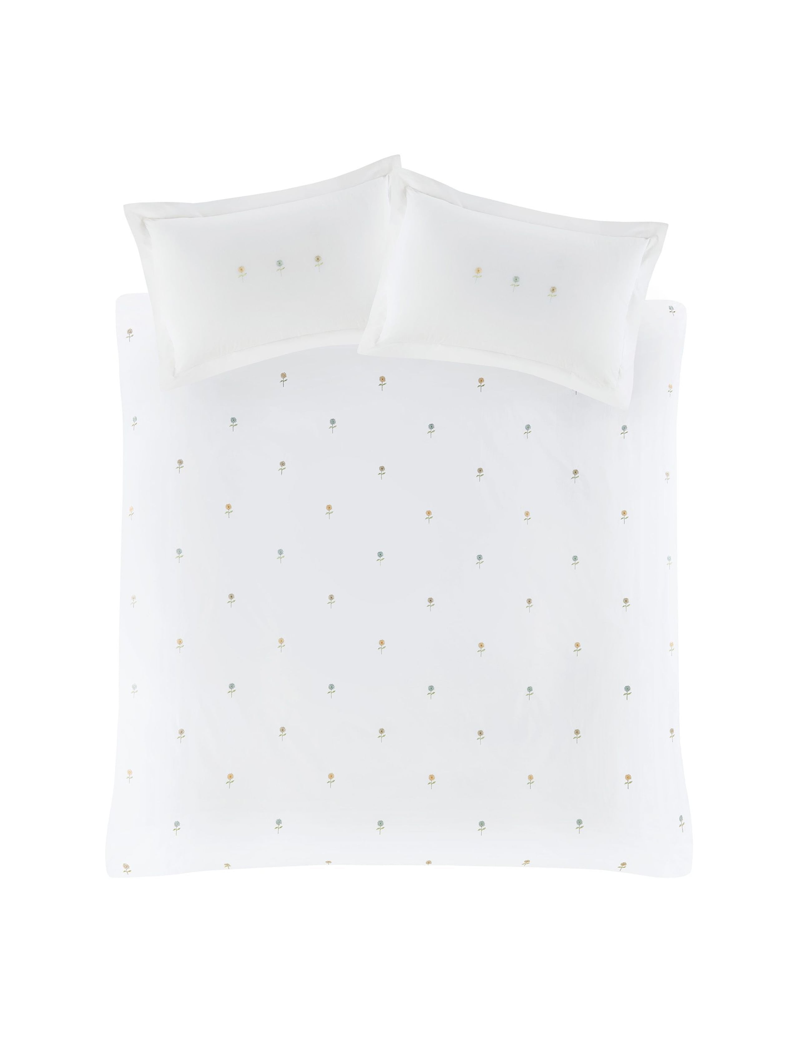 Sophie Allport embroidered sunflower bedding set, imported from the UK