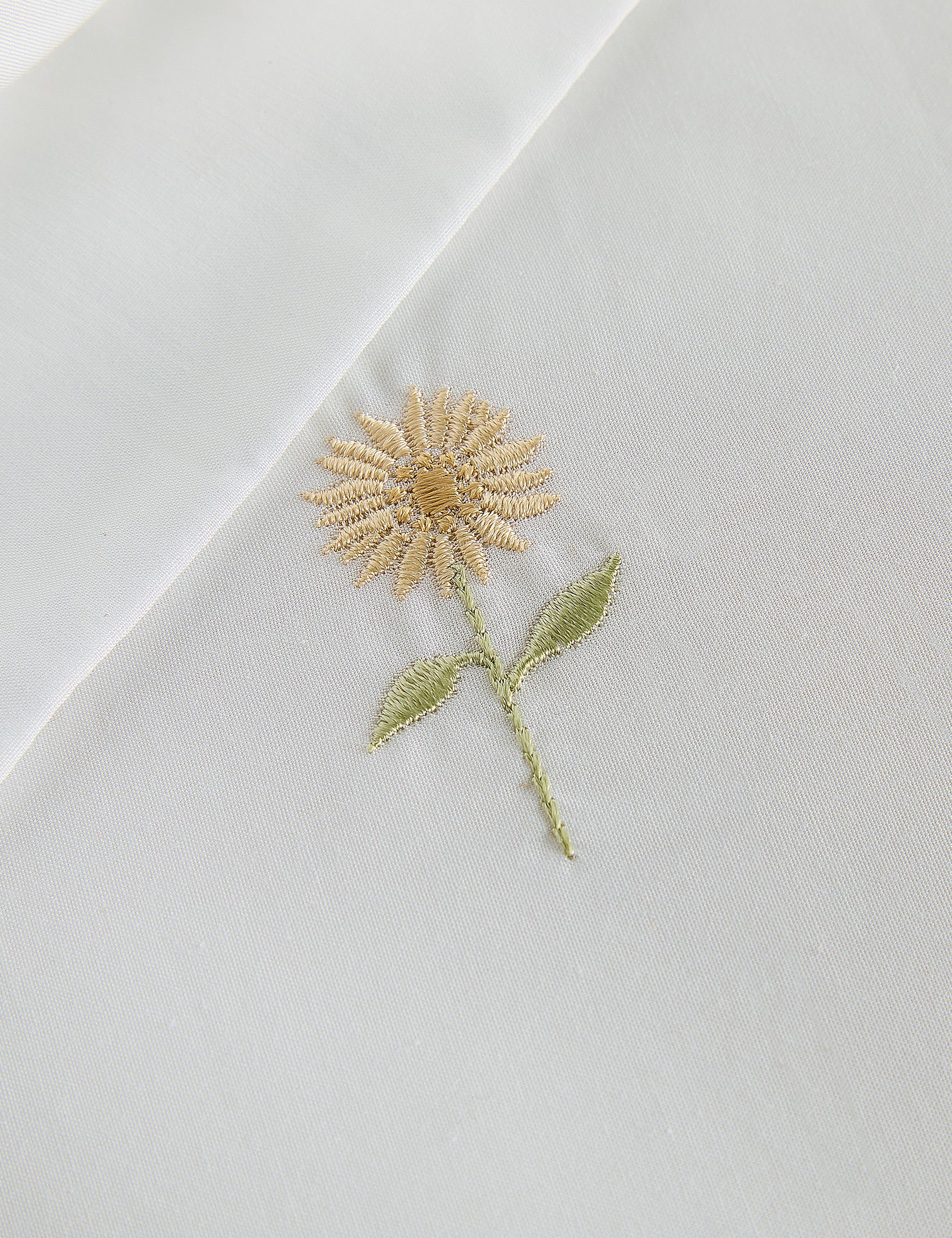 Sophie Allport embroidered sunflower bedding set, imported from the UK