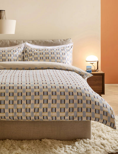 M&S MADE Pure Cotton Finnur Bedding Set- Buy online at McGrocer