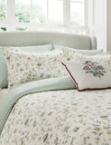 V&A bedding set pure cotton percale botanical print, UK version