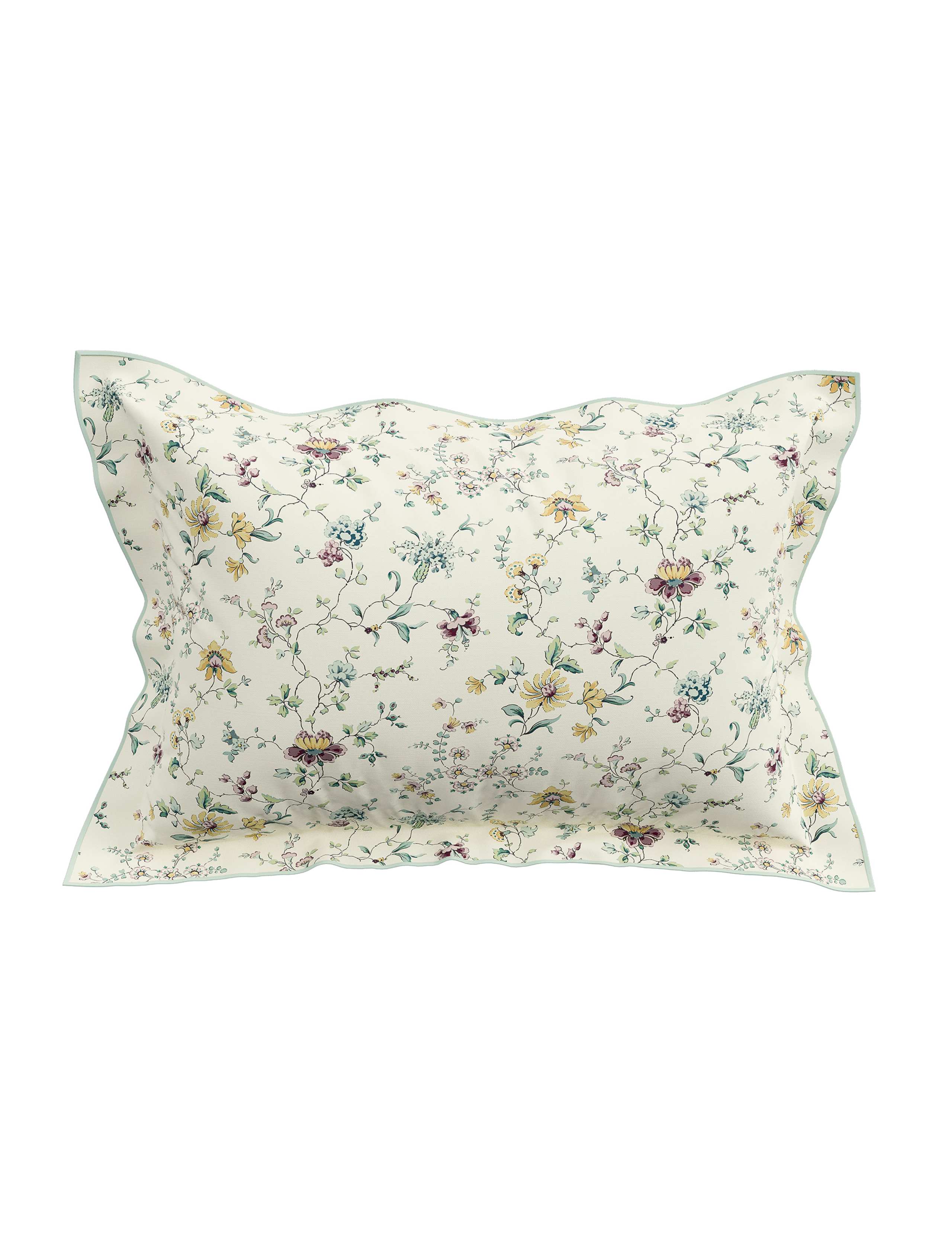 V&A bedding set pure cotton percale botanical print, UK version