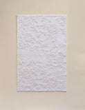 Pure cotton floral bath mat, imported from the UK