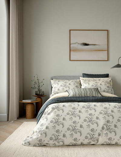 Bedeck of Belfast Arianne Bettwäsche-Set aus reiner Baumwolle mit Blumenmuster