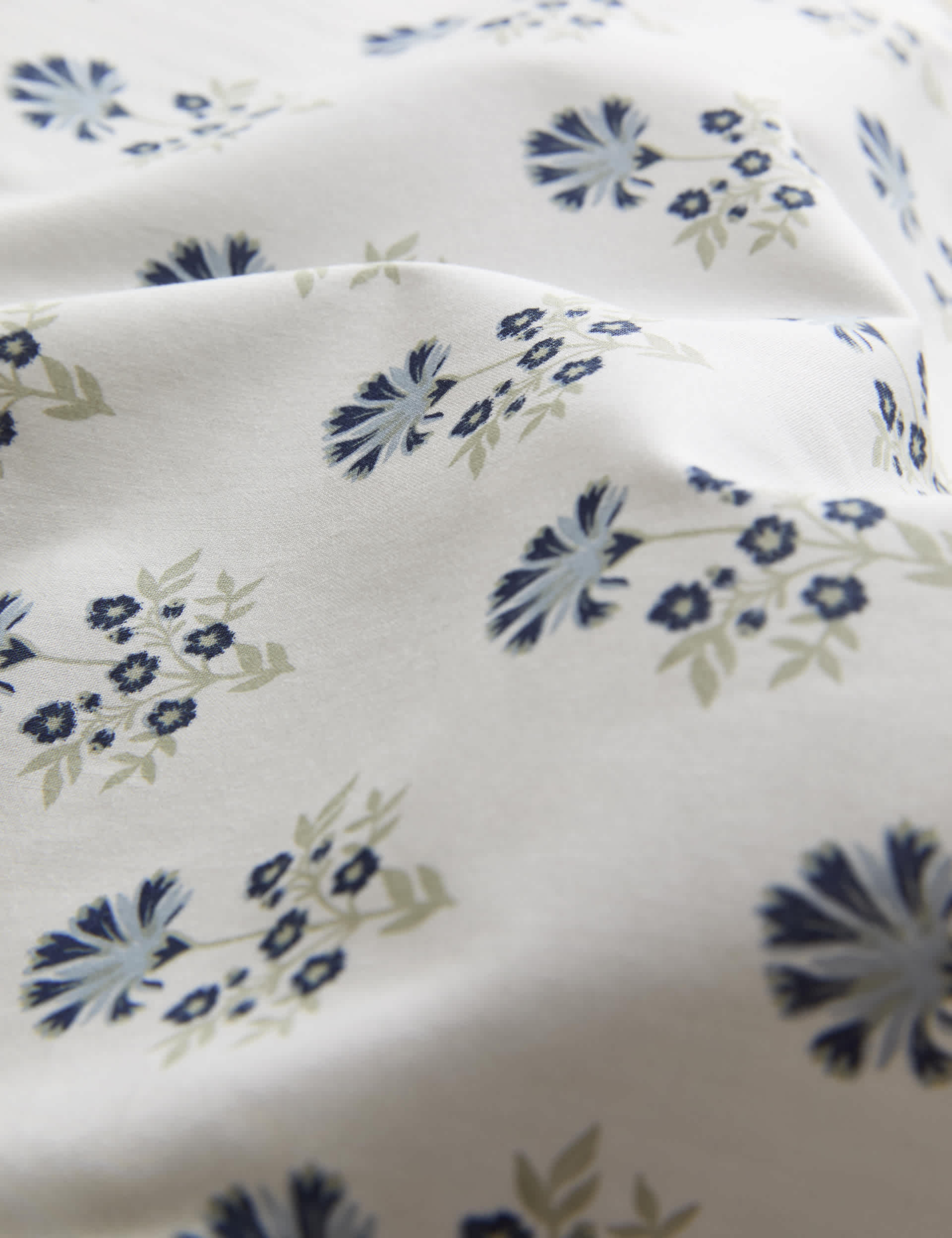 Pure Cotton Floral Ruffle Bedding Set, imported from the UK
