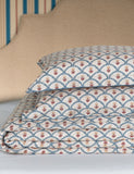 Pure Cotton Floral Scallop Bedding Set, imported from the UK