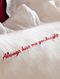 Rockett St George love note frill trim bedding set, UK version