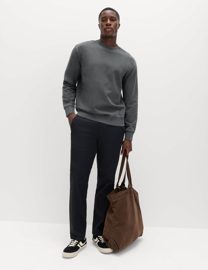 M&S Pure Cotton Garment Dye Sweatshirt, imported from the UK