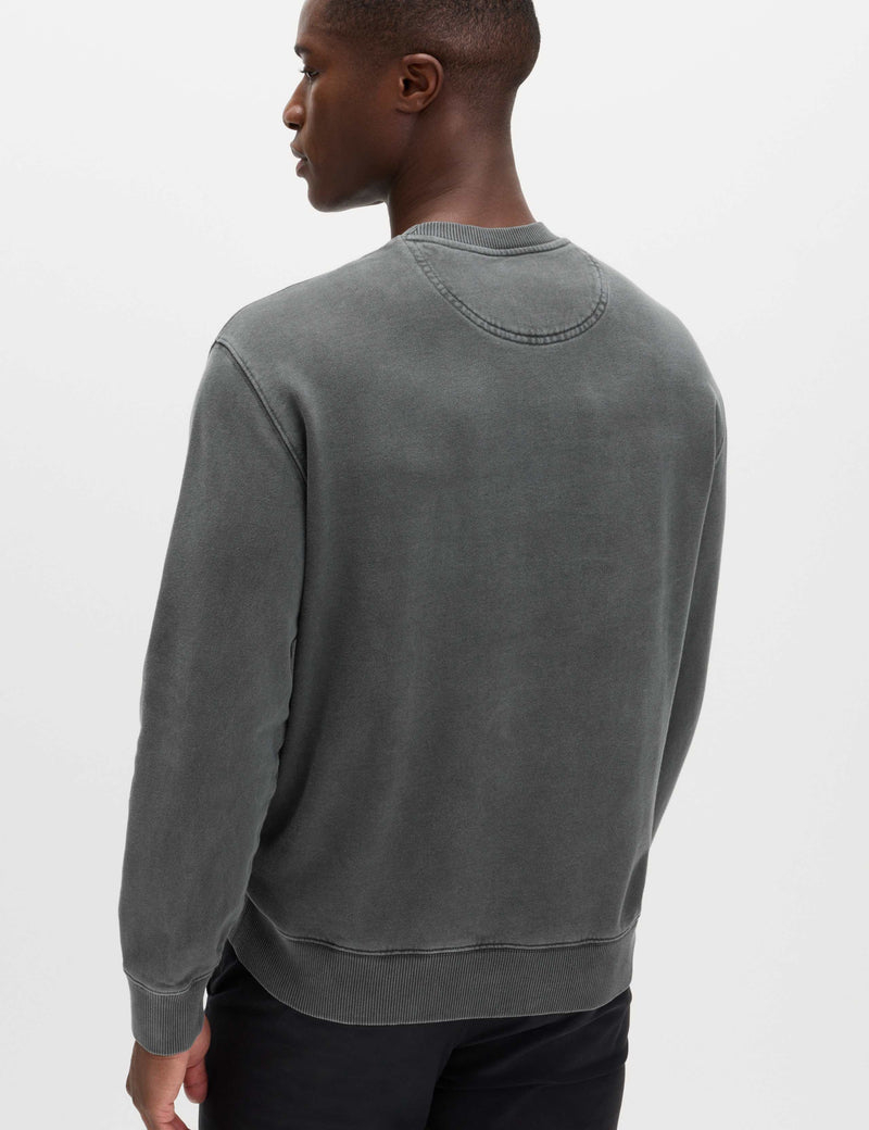 M&S Pure Cotton Garment Dye Sweatshirt, imported from the UK