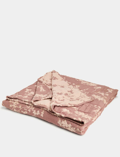 M&S Reine Baumwolle Gaze Kirschblüte Wende-Tagesdecke - online bei McGrocer kaufen