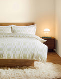 MADE pure cotton geometric bedding set, UK version