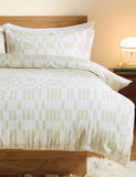 MADE pure cotton geometric bedding set, UK version
