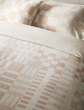 Pure Cotton Geometric Jacquard Bedding Set