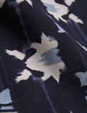 Pure cotton geometric shibori inspired bedding set (British brand)