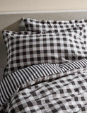 Pure cotton gingham bedding set, imported from the UK