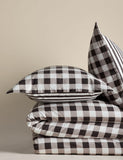 Pure cotton gingham bedding set, imported from the UK