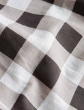 Pure cotton gingham bedding set, imported from the UK