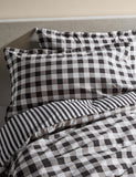 Pure cotton gingham bedding set, imported from the UK