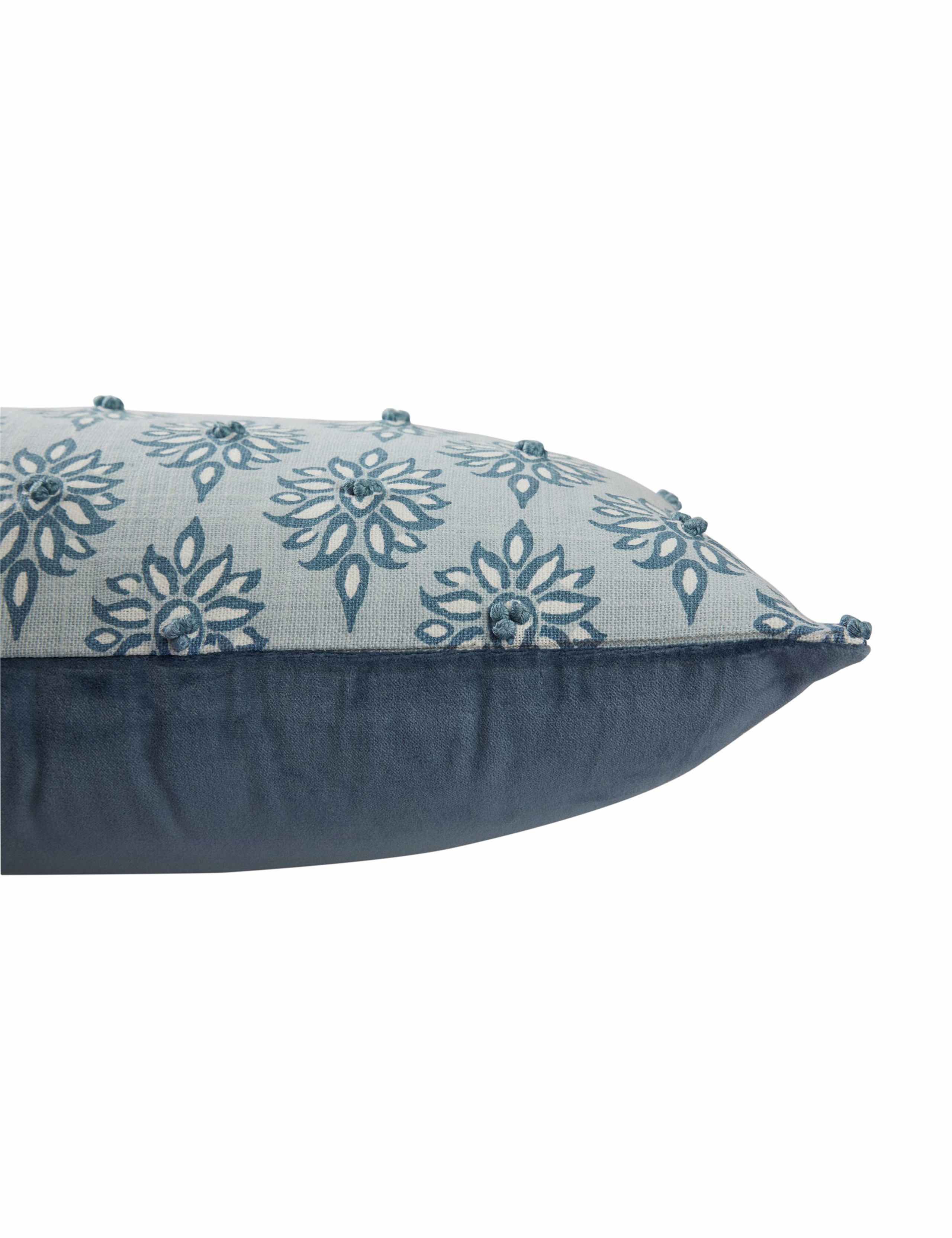 Laura Ashley Gower Floral Cushion 30x50cm, imported from the UK
