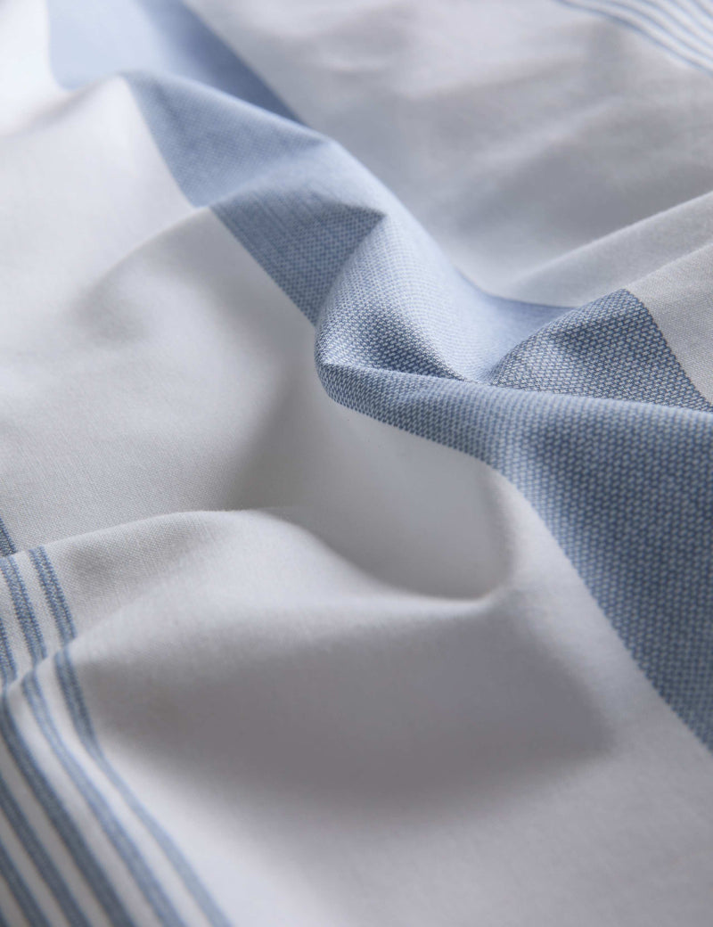 Hadley Striped Cotton Bedding Set Single, imported from the UK