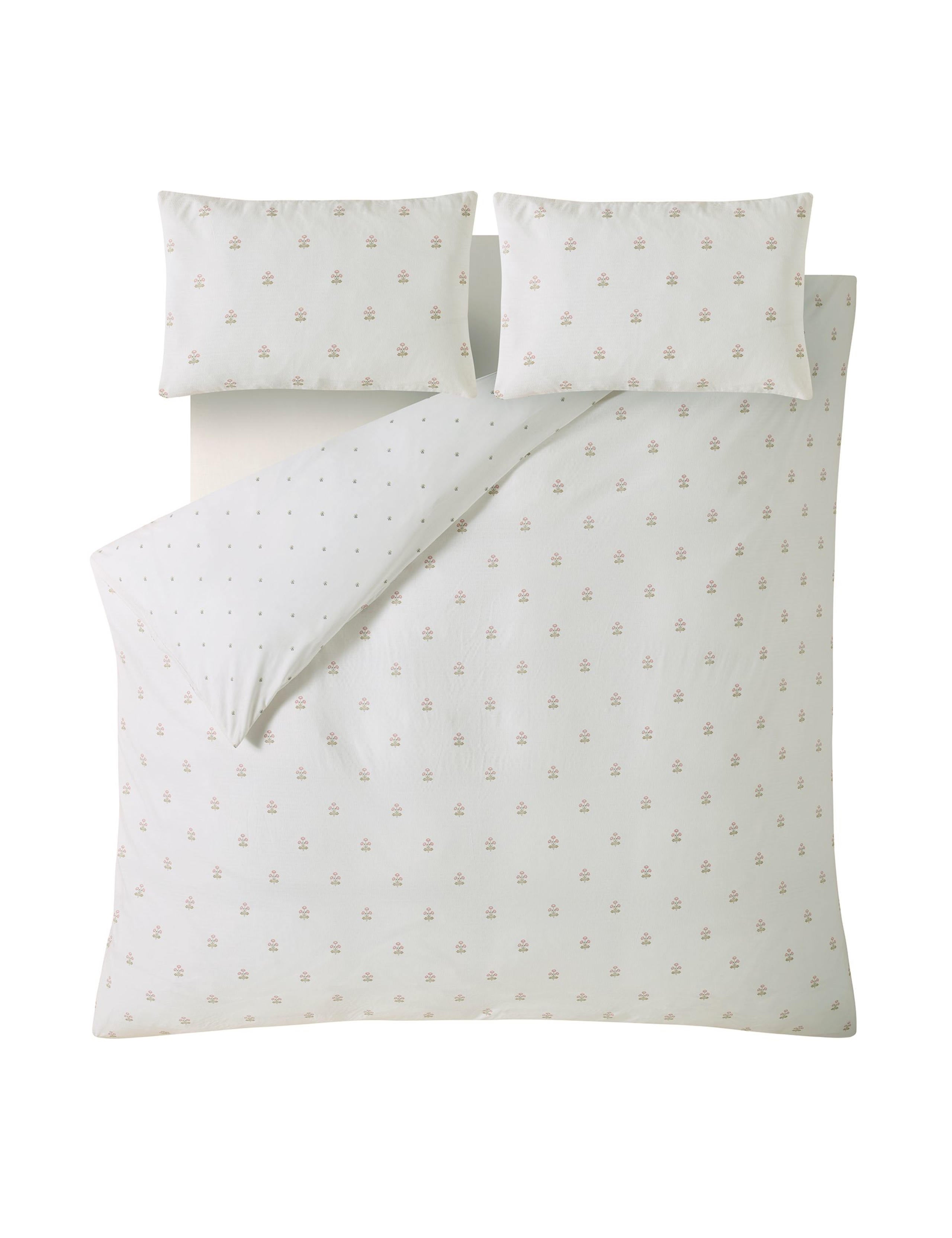 Laura Ashley Harthill Daisy bedding set, pure cotton seersucker (British brand)